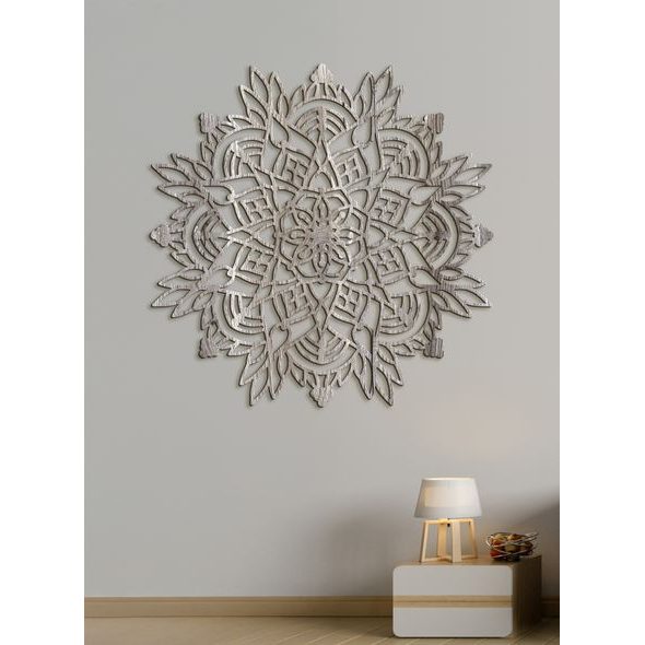 Dřevěná mandala Harmonie