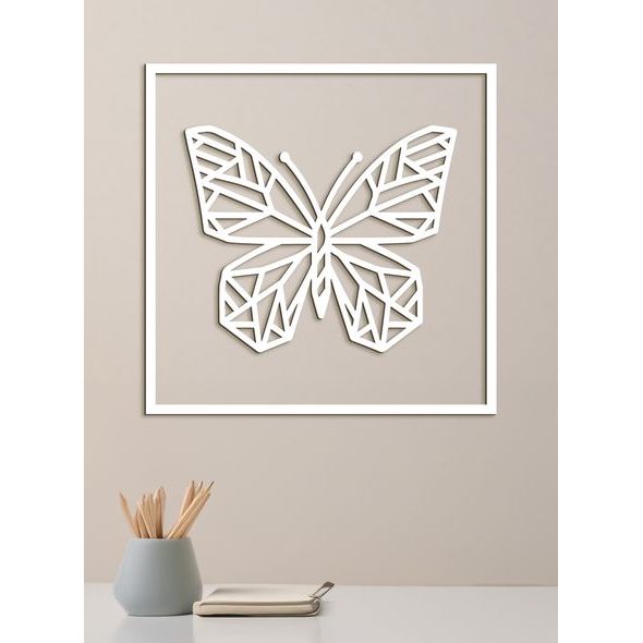 Drevený obraz Motýľ