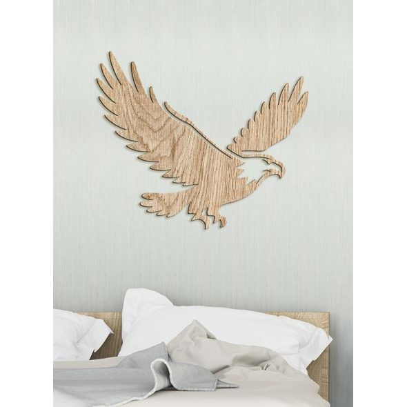 Dřevěná dekorace Orel