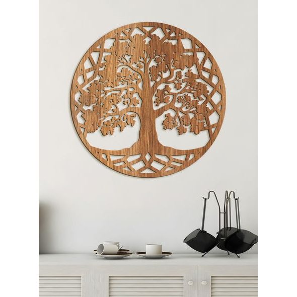 DŘEVĚNÝ OBRAZ STROM ŽIVOTA