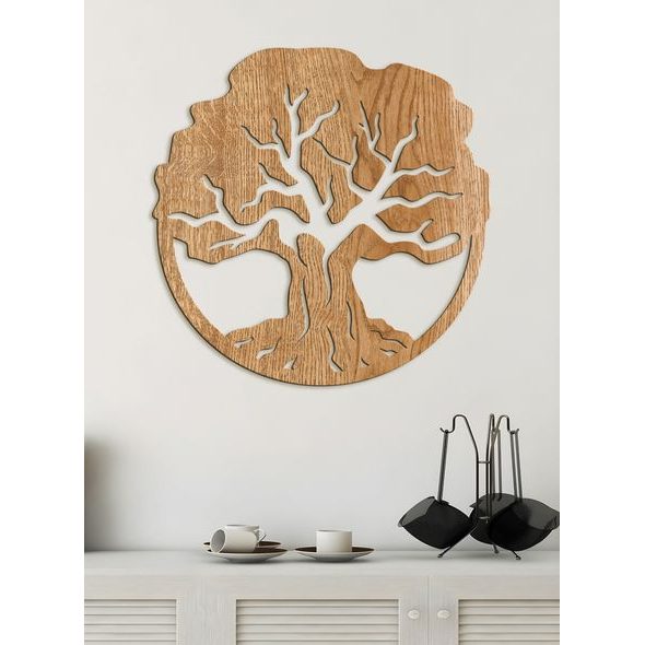 Dřevěný strom života Nádech