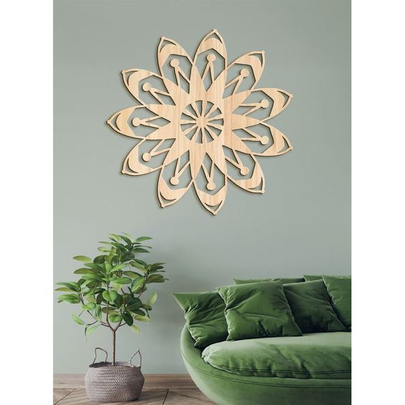 Mandala na stenu MIND