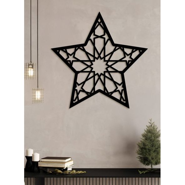 Dřevěný obraz Hvězda plná elegance