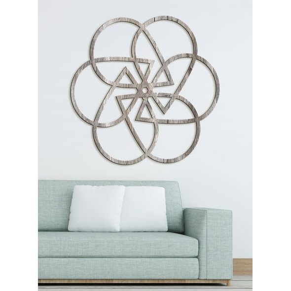 Drevená mandala TÚŽBA