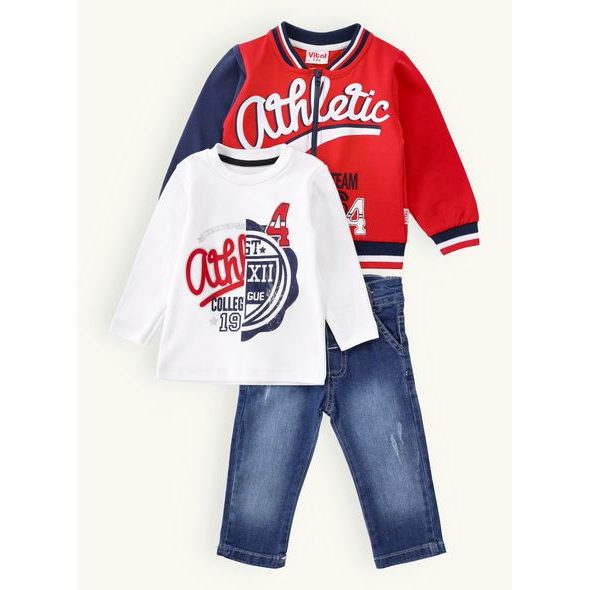 Dětská sada ATLETIC červená