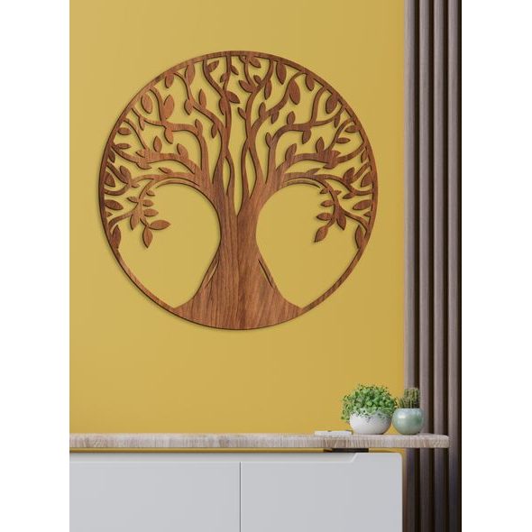 Dřevěný obrázek stromu života