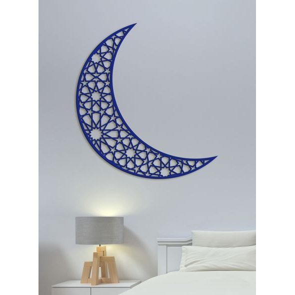 Dřevěný obraz na zeď Půlměsíc