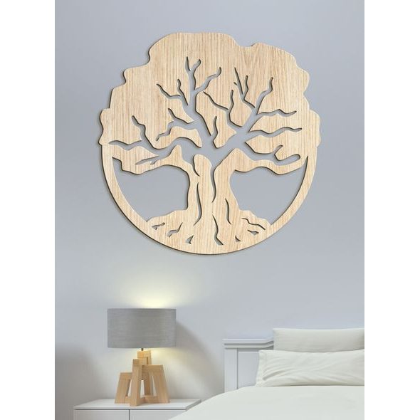 Dřevěný strom života Nádech