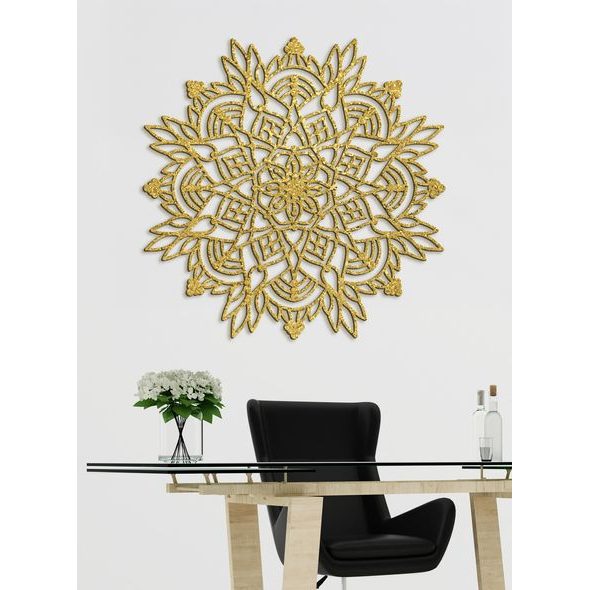 Dřevěná mandala Harmonie