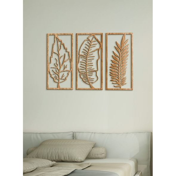 Tři kusy dřevěných obrazových listů