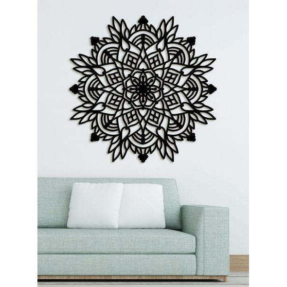 Dřevěná mandala Harmonie