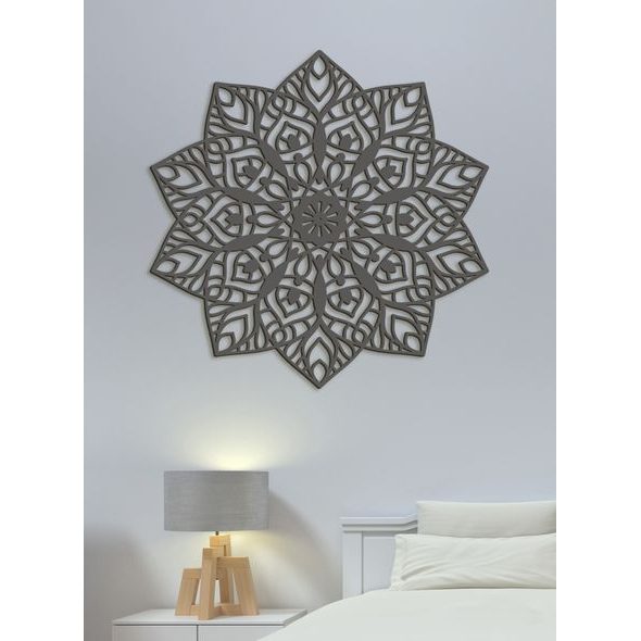 Luxusní dřevěná mandala ZITTA