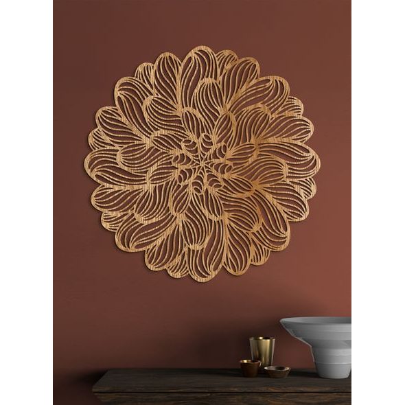 Mandala na stěně LUXUS