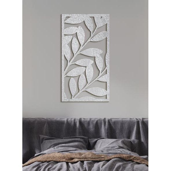 Romantický dřevěný obraz Boho Flower