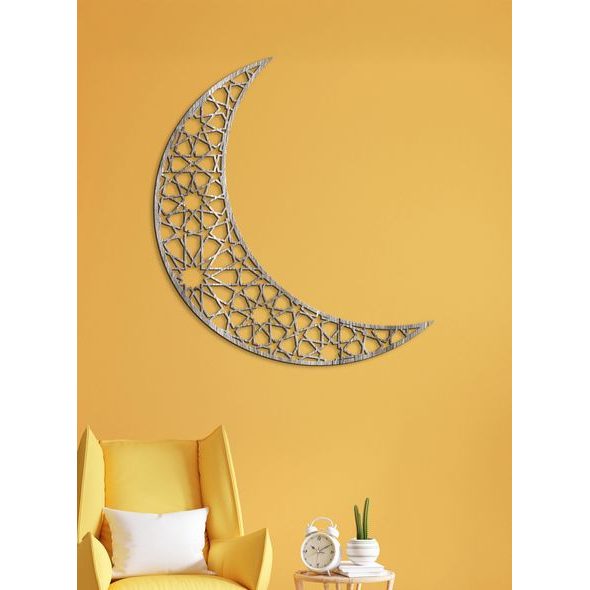 Dřevěný obraz na zeď Půlměsíc
