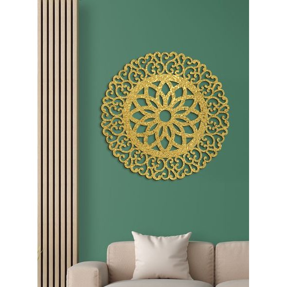 Dřevěná mandala Symfonie přírody