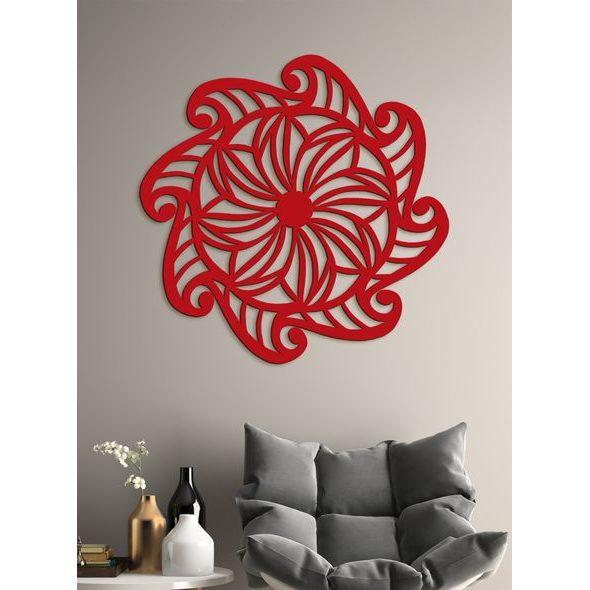 Dřevěná mandala Harmonie