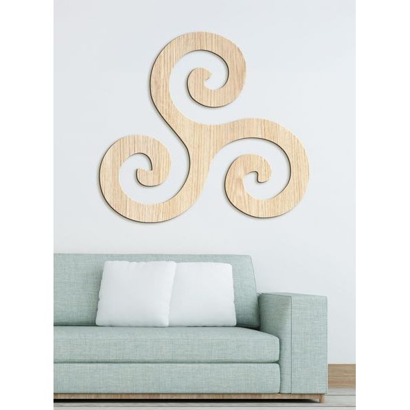 Dřevěný obraz Symbol rovnováhy