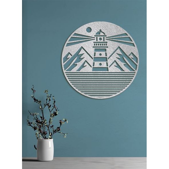 Dřevěný nástěnný obraz MAJÁK