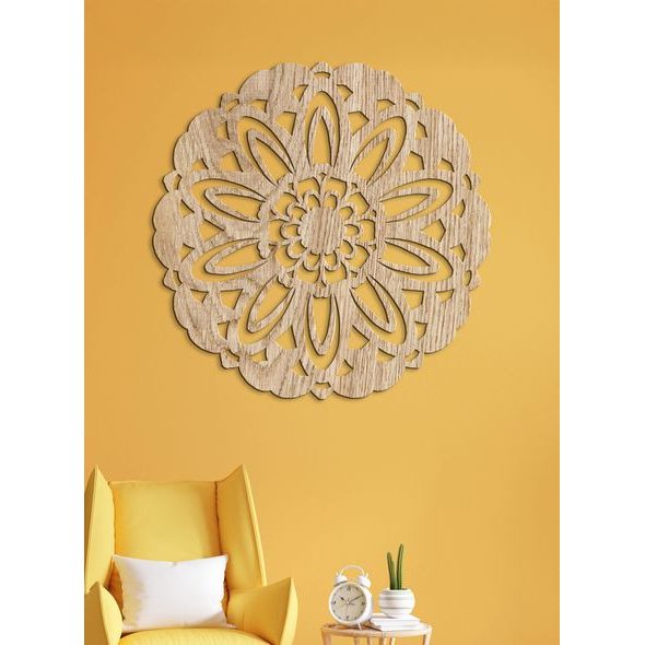 Dřevěná mandala LUJZA