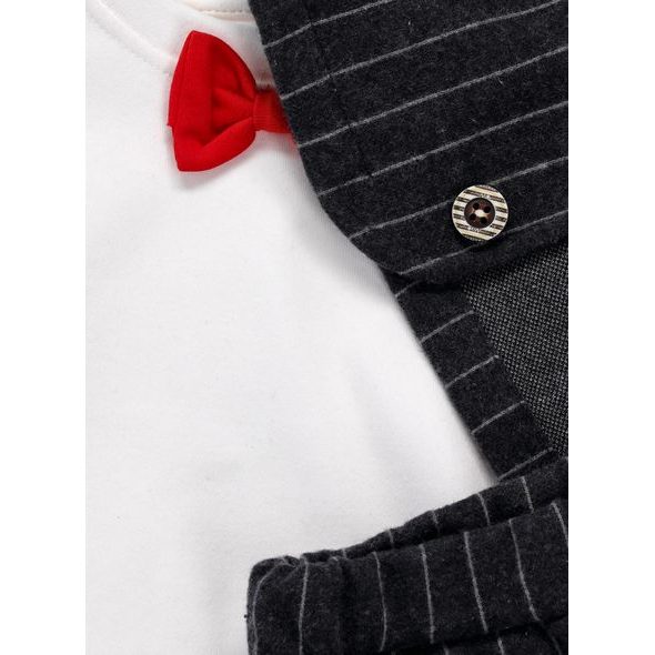 Dětská sada OBLEK grafit