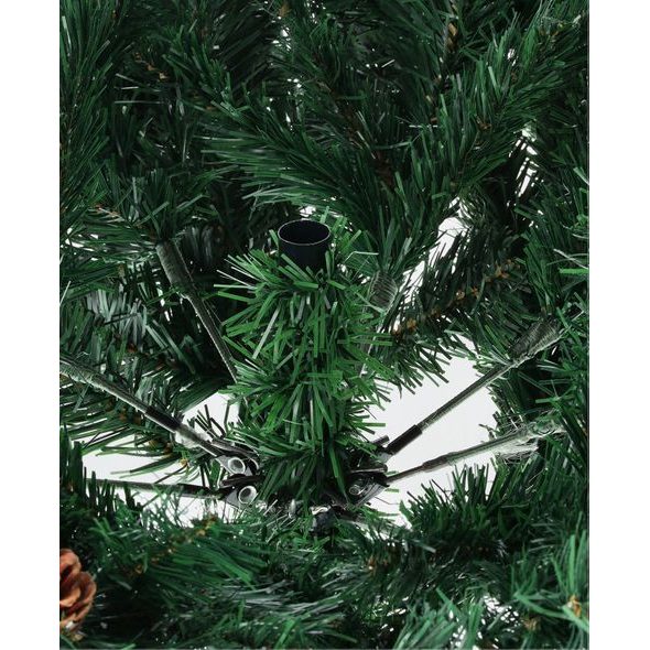 Vianočný stromček Kaukazská borovica s bobuľami a šiškami