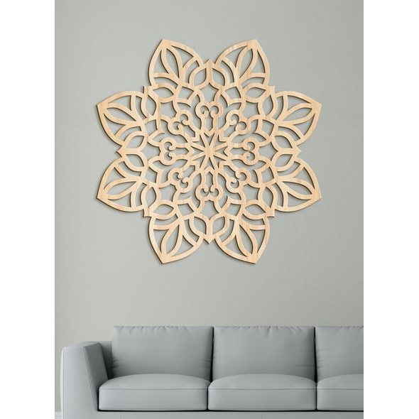 Mandala na stenu AURA