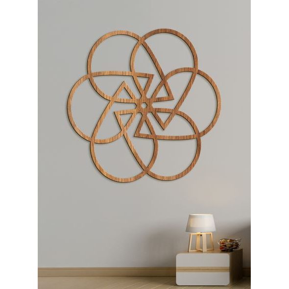 Drevená mandala TÚŽBA