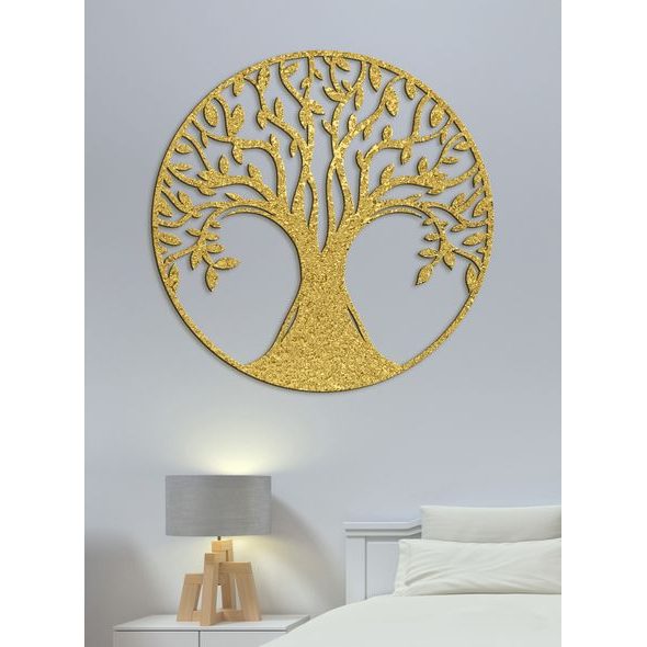 Dřevěný obrázek stromu života