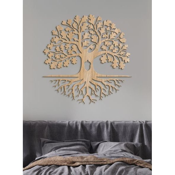 Dřevěný strom hojnosti života