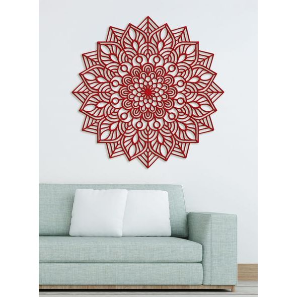 Dřevěná mandala LYSA