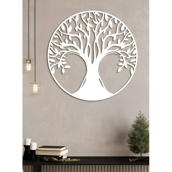 Dřevěný obrázek stromu života