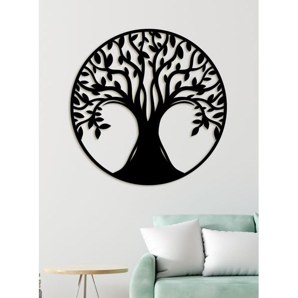 Dřevěný obrázek stromu života