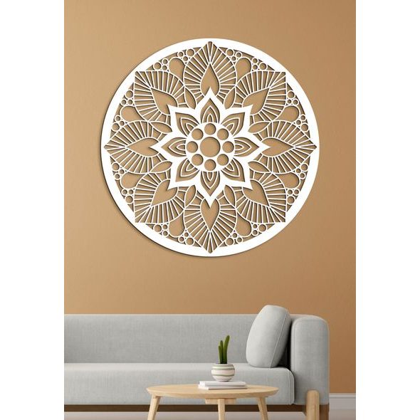 Exkluzivní dřevěná mandala ROSSA