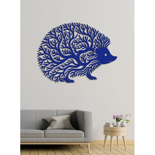 Dekorativní dřevěný obraz Ježek