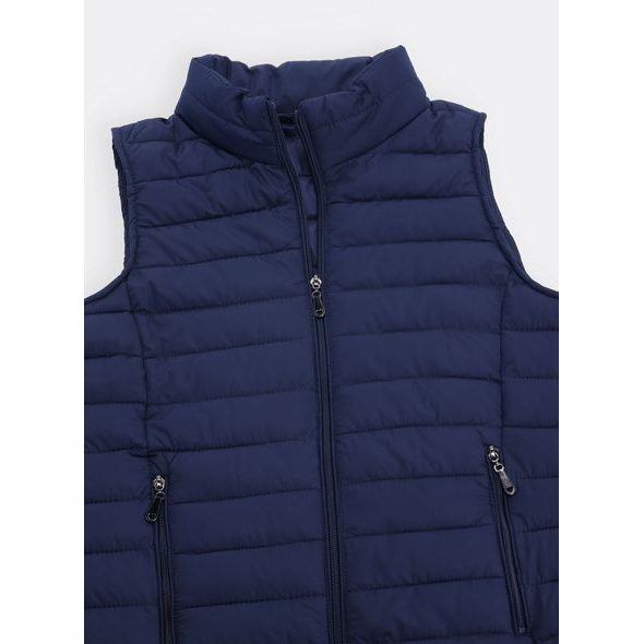 Dámska krátka vesta tmavomodrá