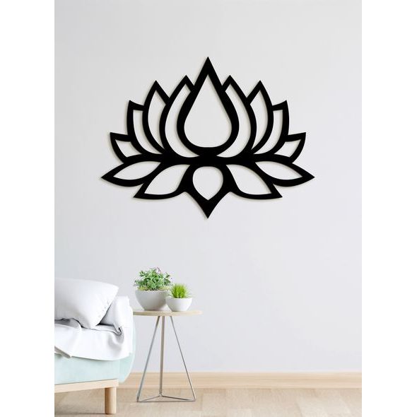 Dřevěná dekorace LOTOS