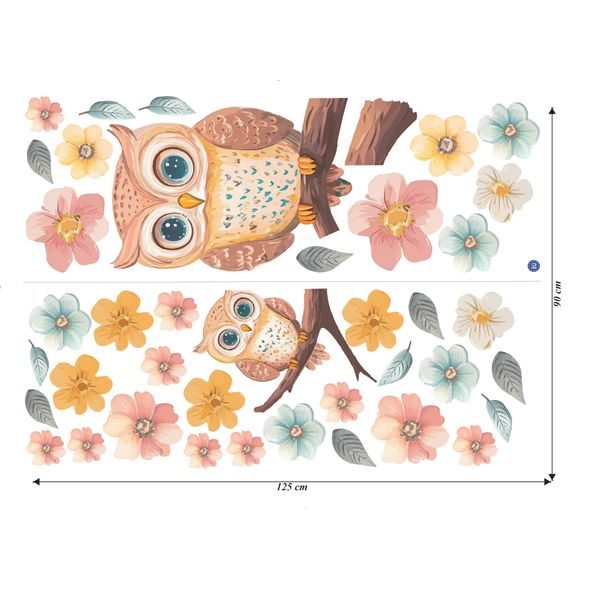 Múdra sova medzi kvetmi