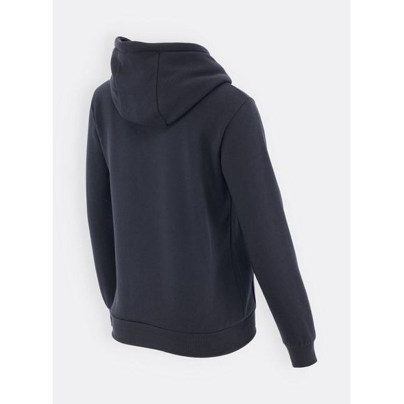 Dámska športová mikina s kapucňou čierna