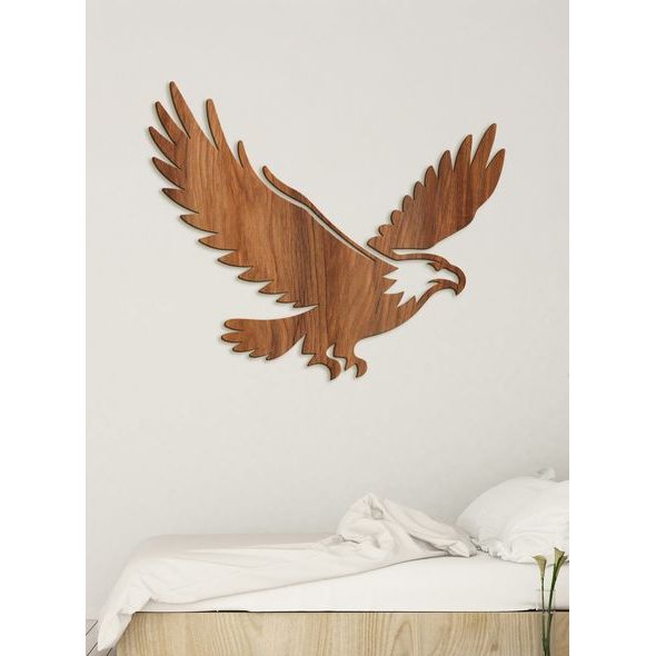 Dřevěná dekorace Orel