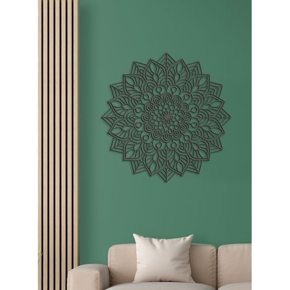 Dřevěná mandala LYSA