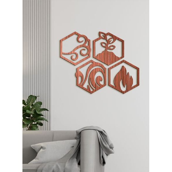 Moderní malba Čtyři živly