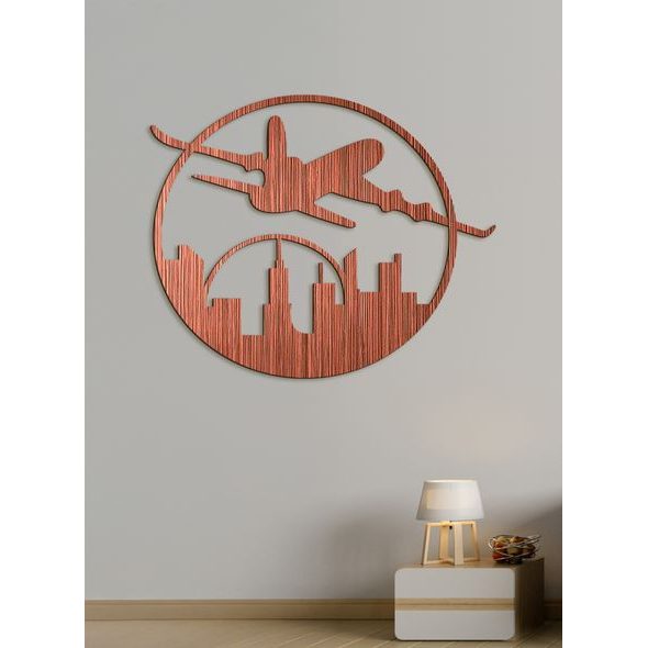 Dřevěný nástěnný obraz FLY