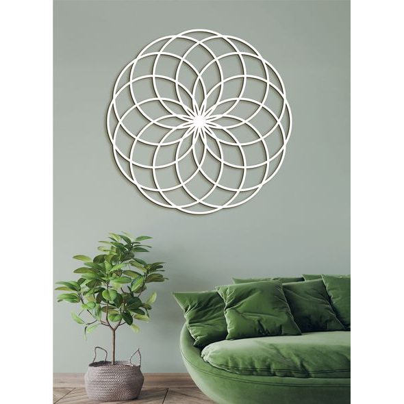 Dřevěná mandala SIMPLE