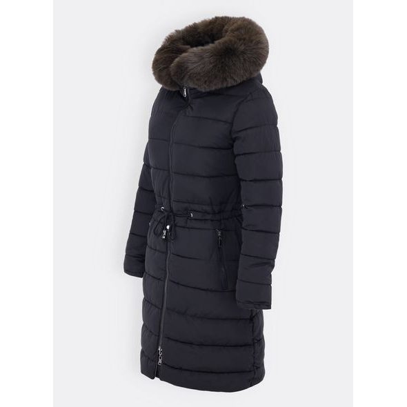 Dámská oboustranná bunda tmavě zeleno-černá