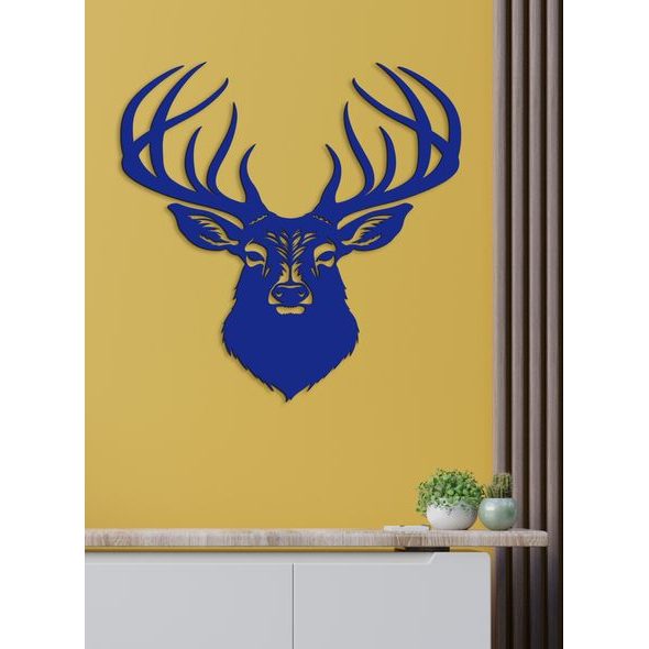 Dřevěný obrázek jelena