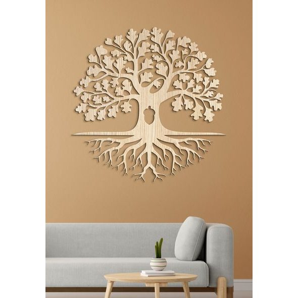 Dřevěný strom hojnosti života