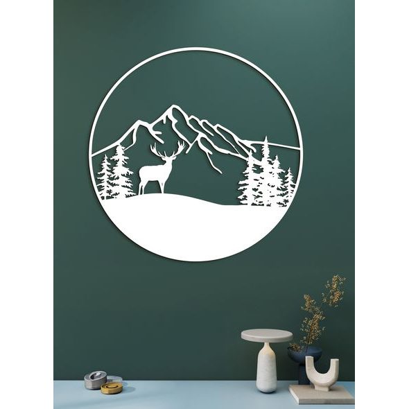 Mandala s motivem jelena