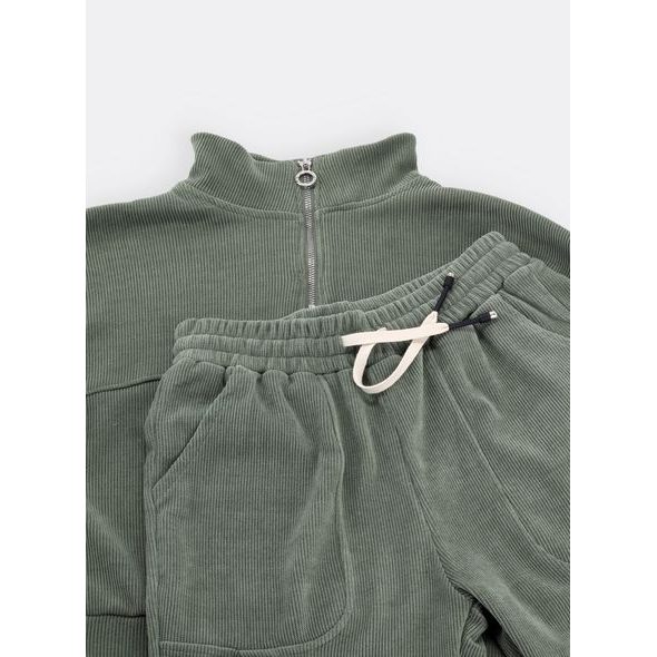 Dámska tepláková súprava pistáciová