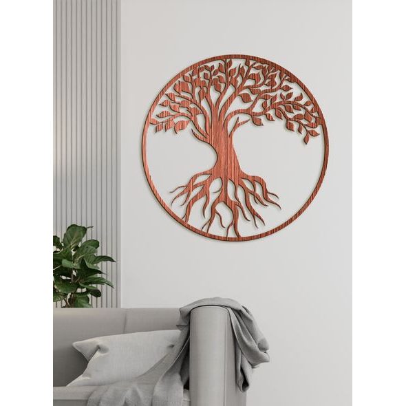 Dřevěný strom života Wind